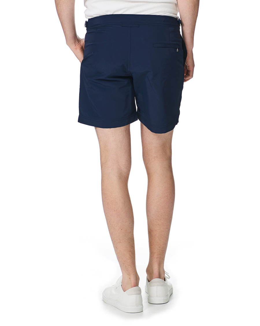 Herre | Badeshorts | Orlebar Brown | Bulldog Medium Length Swim Shorts Navy