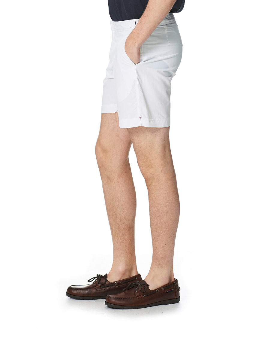Herre | Badeshorts | Orlebar Brown | Bulldog Medium Length Swim Shorts White