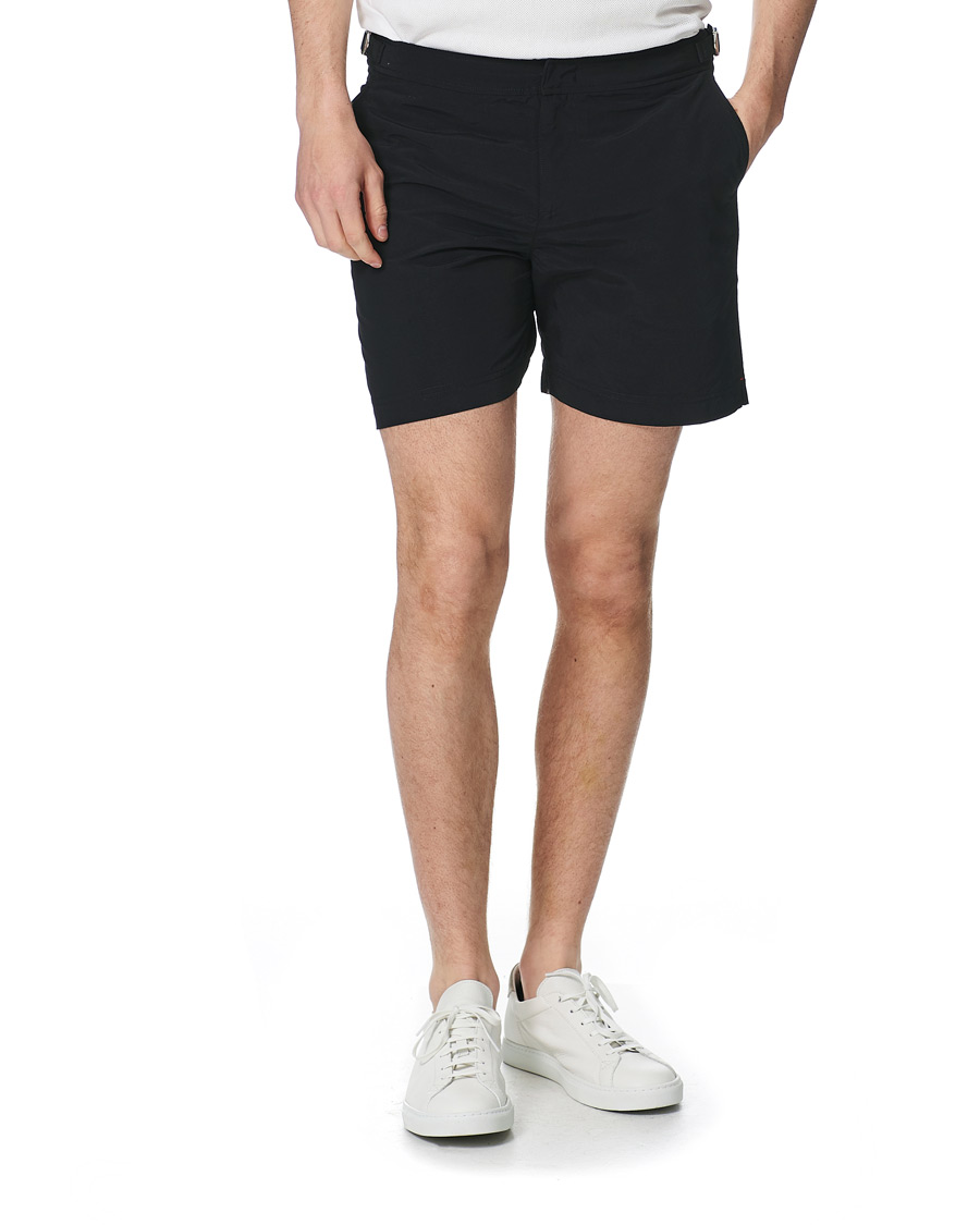 Herre | Badeshorts | Orlebar Brown | Bulldog Medium Length Swim Shorts Black