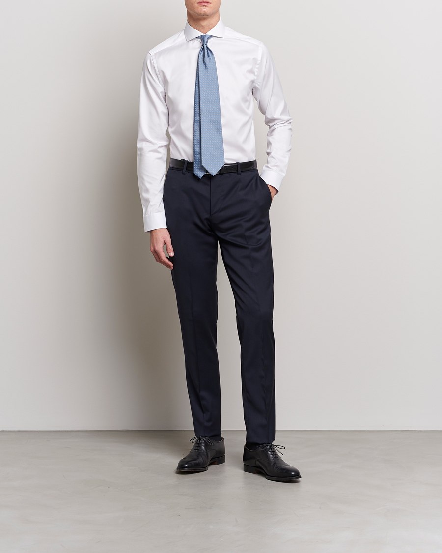Herre |  | Eton | Super Slim Fit Shirt Cutaway White