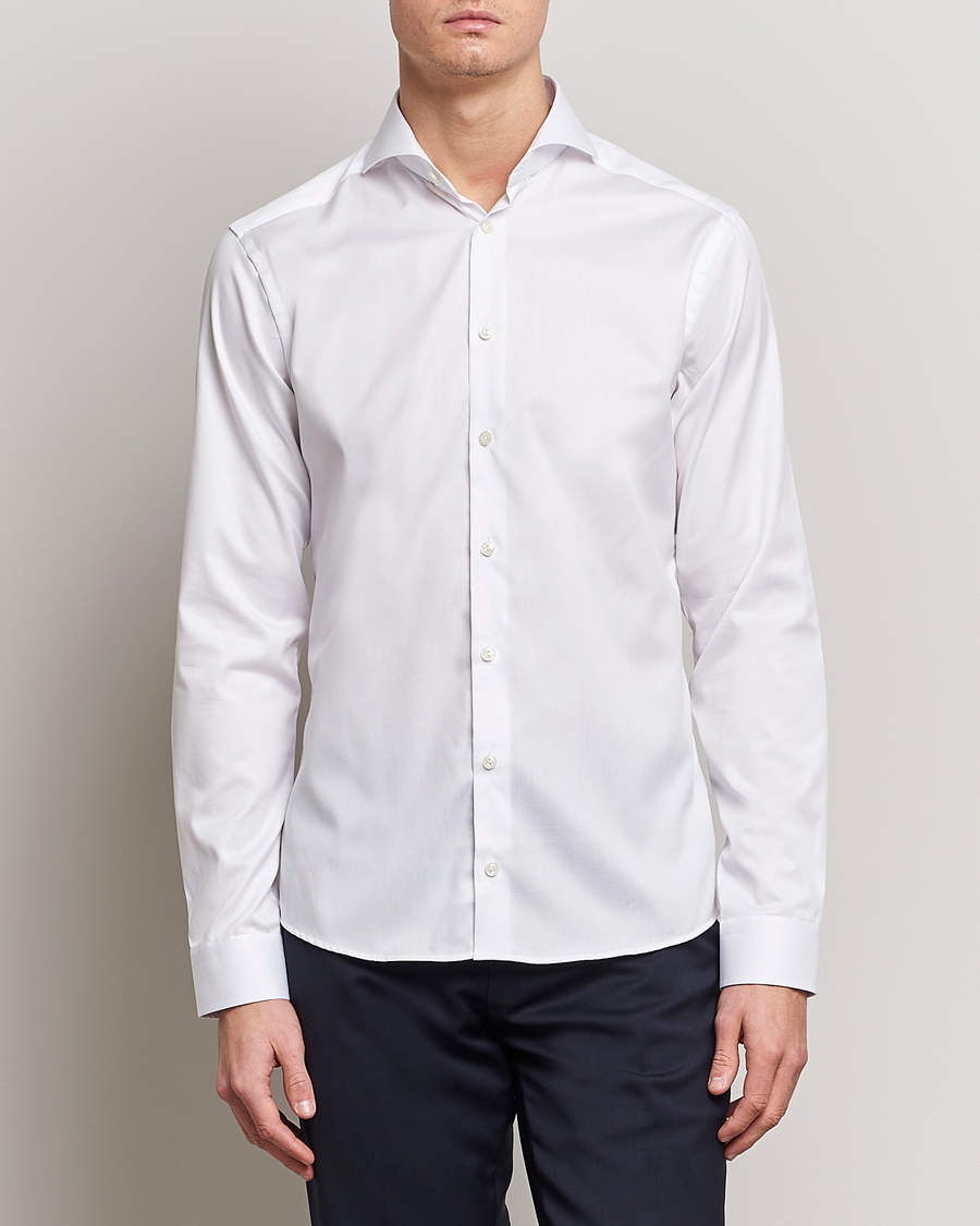 Herre | Skjorter | Eton | Super Slim Fit Shirt Cutaway White