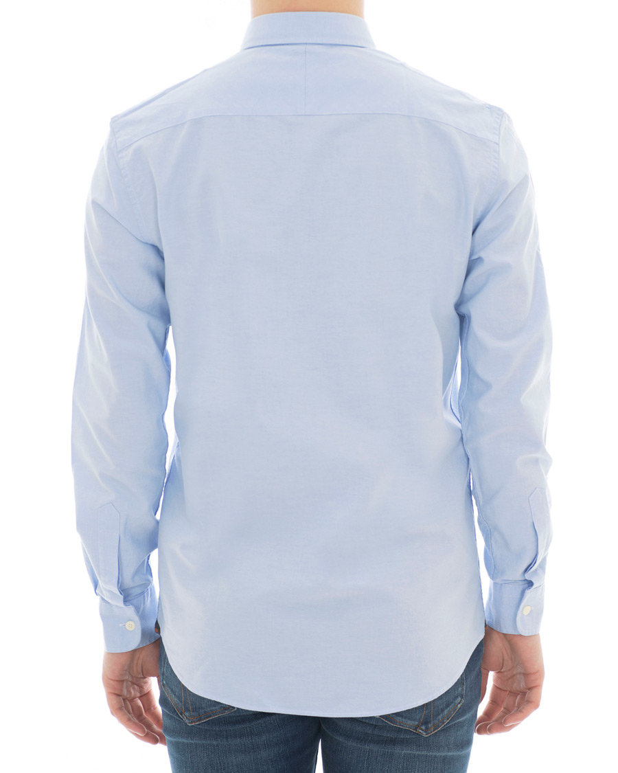 Herre | Skjorter | Morris | Oxford Button Down Shirt Light Blue