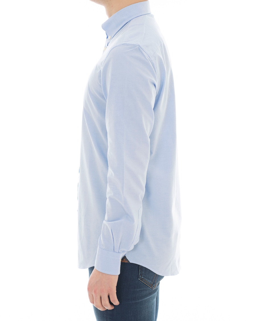 Herre | Skjorter | Morris | Oxford Button Down Shirt Light Blue
