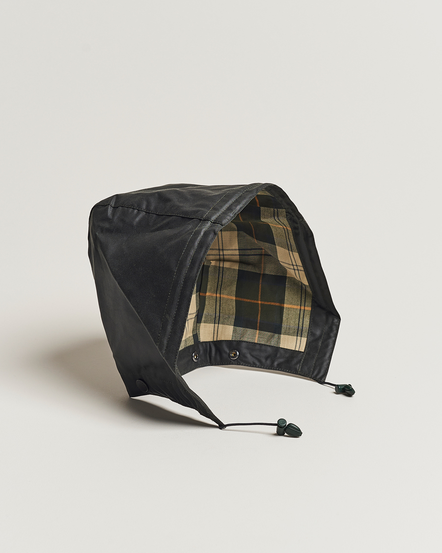 Herre |  | Barbour Lifestyle | Waxed Cotton Hood Sage