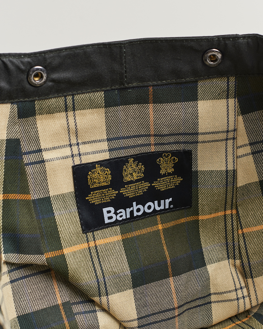 Herre |  | Barbour Lifestyle | Waxed Cotton Hood Sage