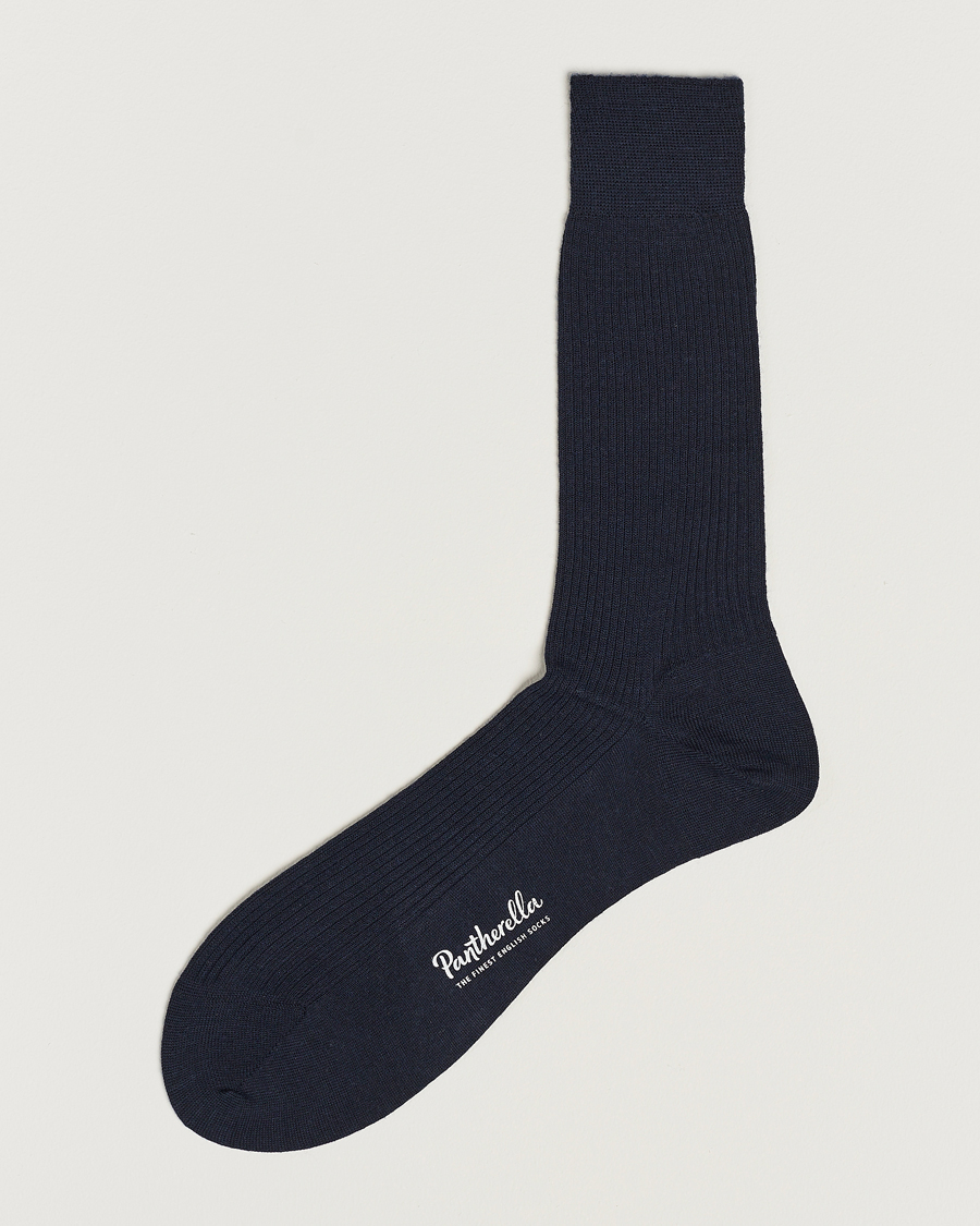 Herre | Pantherella | Pantherella | Naish Merino/Nylon Sock Navy