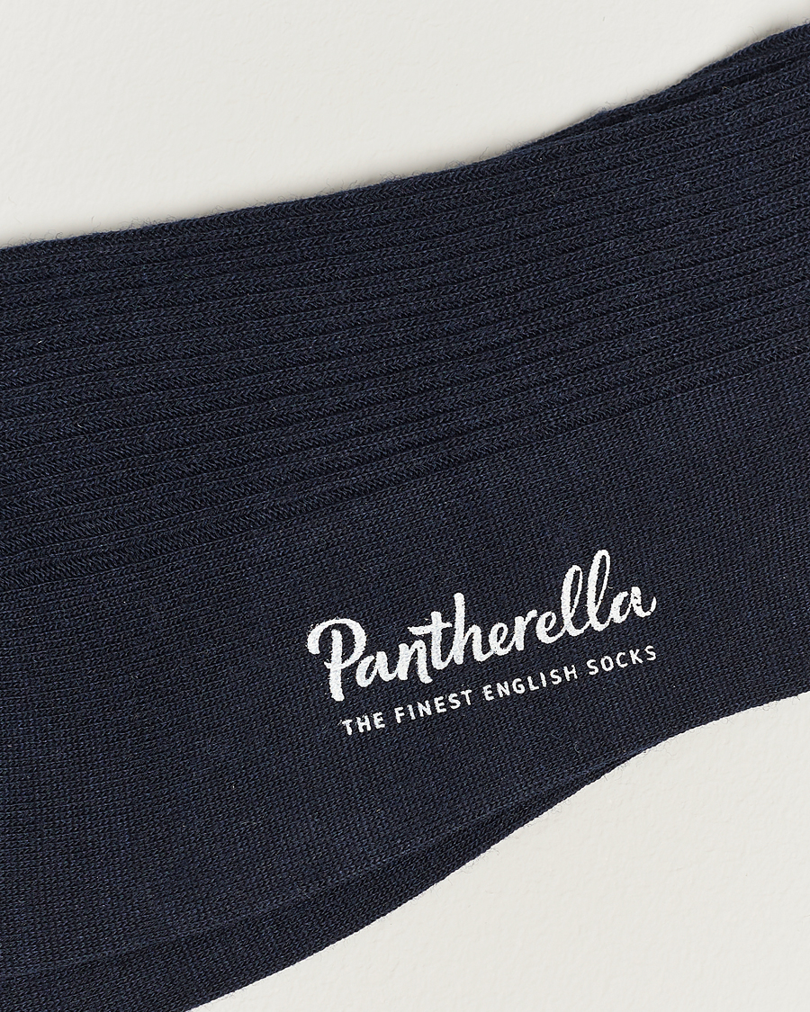 Herre | Sokker i merinoull | Pantherella | Naish Merino/Nylon Sock Navy