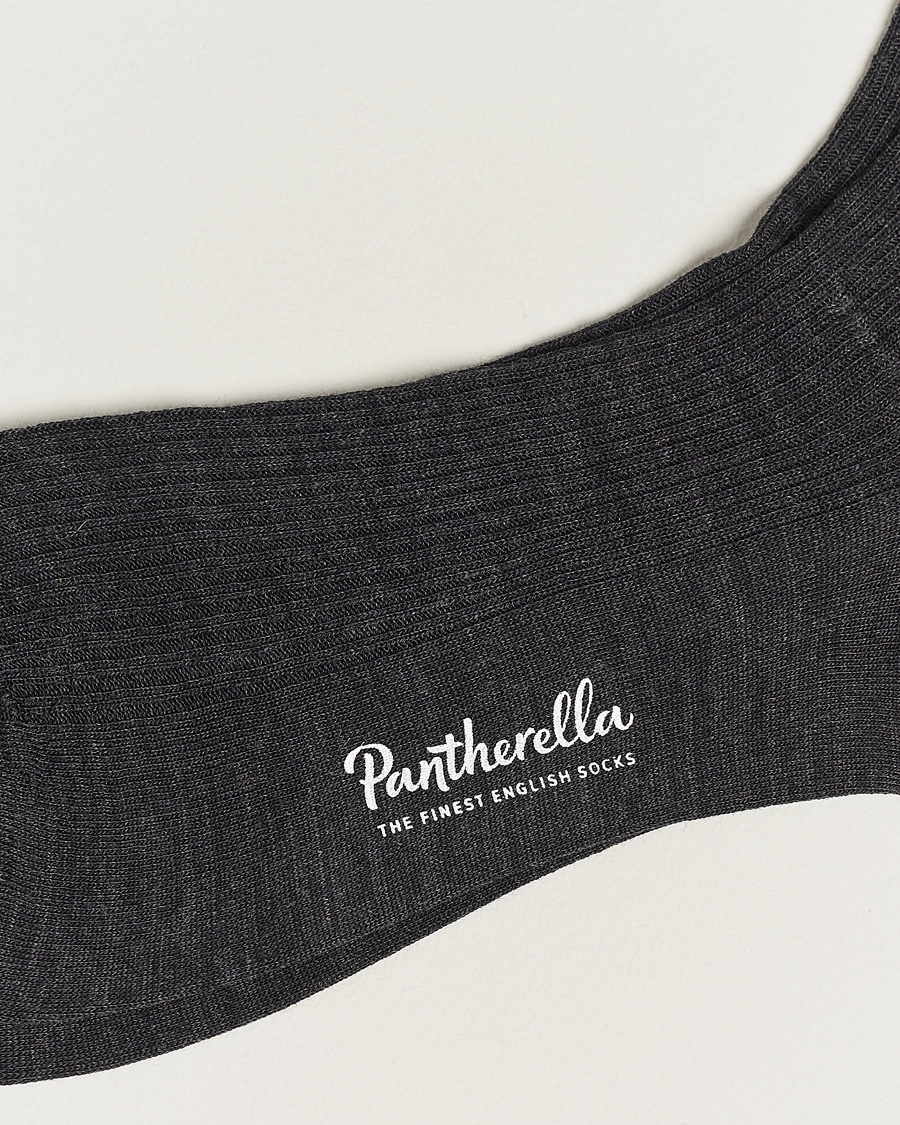 Herre | Klær | Pantherella | Naish Merino/Nylon Sock Charcoal