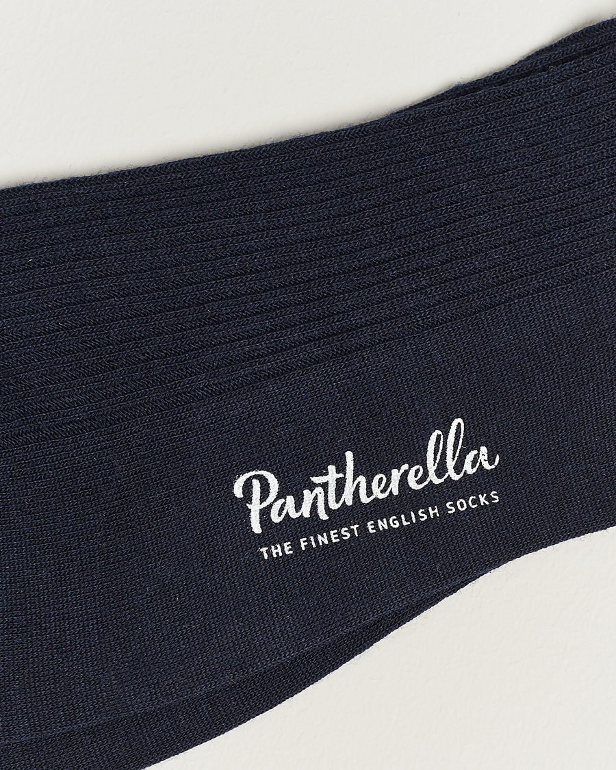 Herre | Pantherella | Pantherella | Naish Long Merino/Nylon Sock Navy