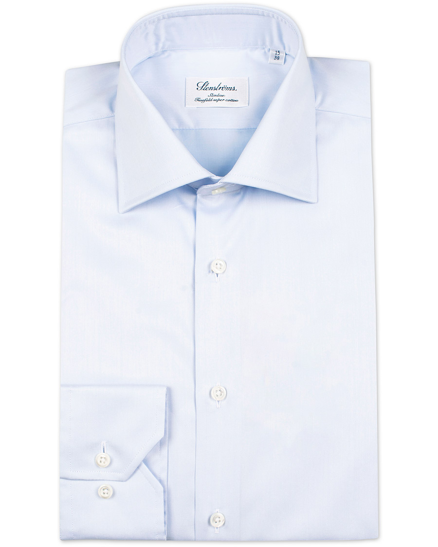 Herre | Skjorter | Stenströms | Slimline Shirt Blue