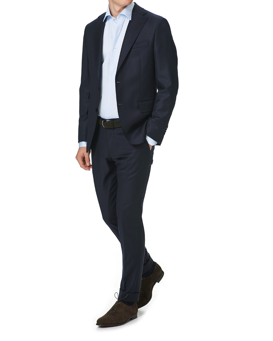 Herre | Skjorter | Stenströms | Slimline Shirt Blue