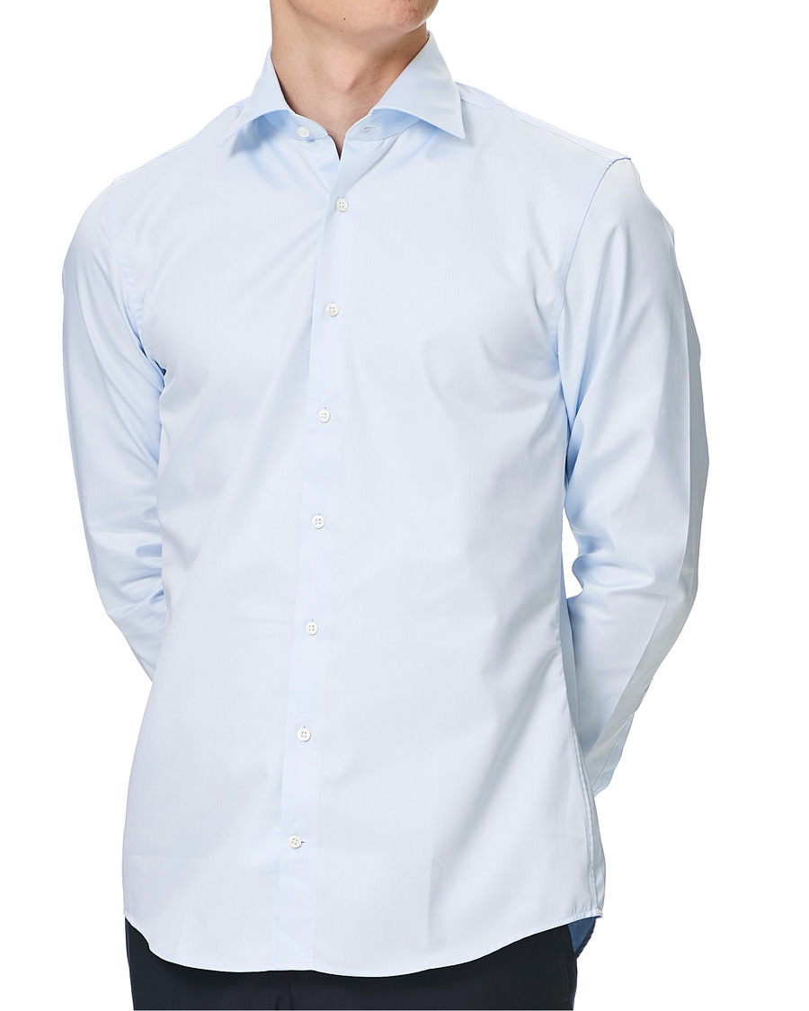 Herre | Skjorter | Stenströms | Slimline Shirt Blue
