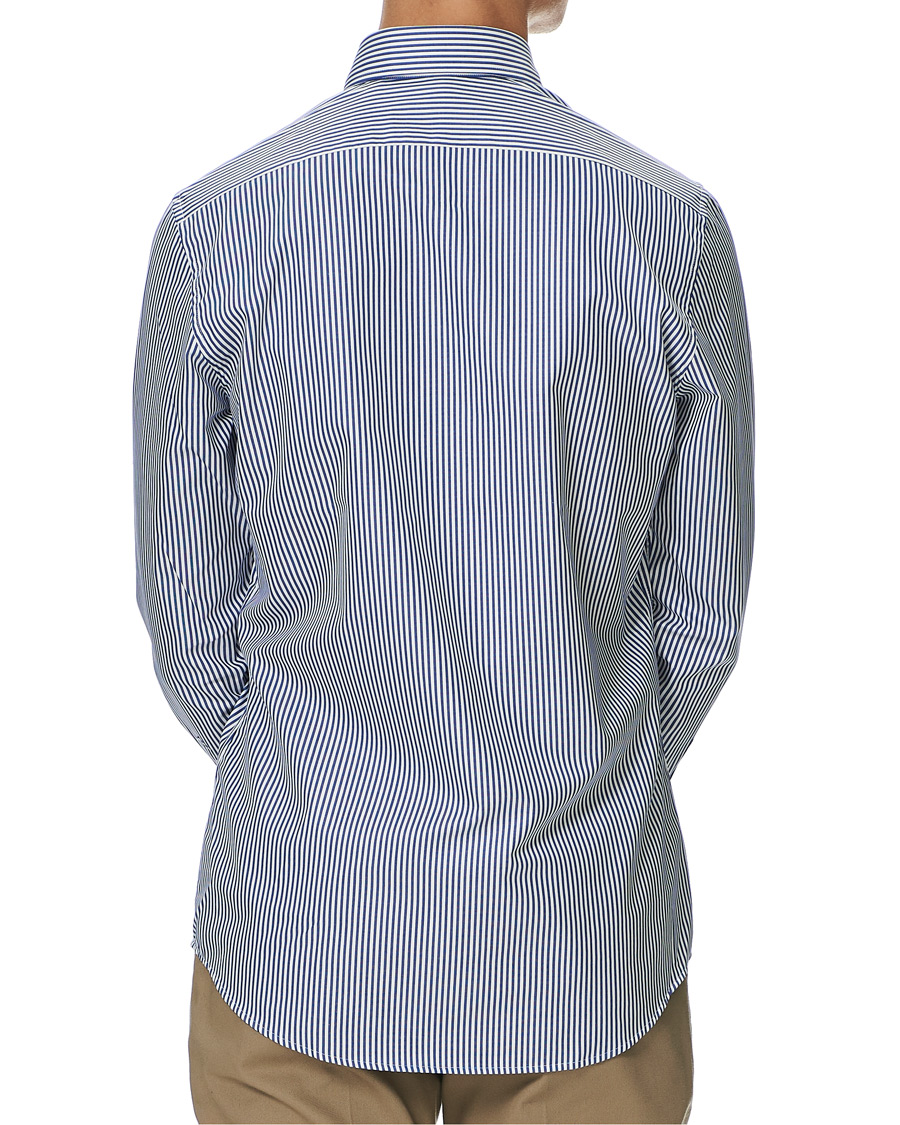 Herre | Skjorter | Stenströms | Slimline Stripe Shirt Blue/White