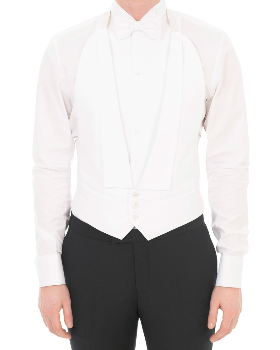 Herre | | Stenströms | Evening Waistcoat White