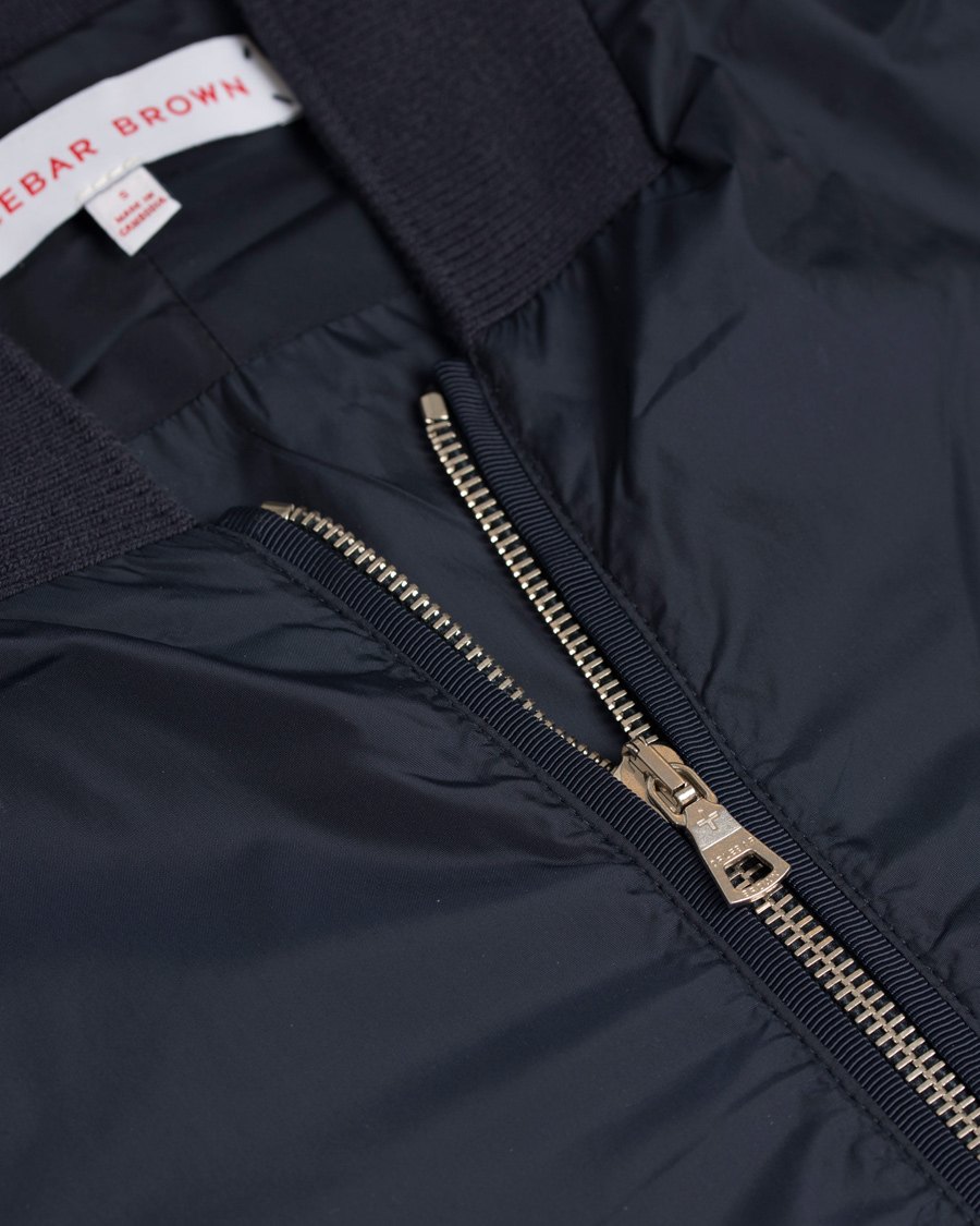 Herre | Jakker | Orlebar Brown | Fairley Blouson Bomber Jacket Navy