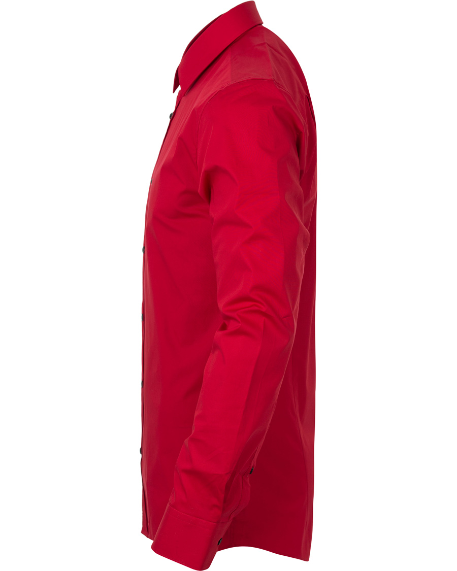 Herre | Skjorter | HUGO | Elisha Slim Fit Shirt Bright Red