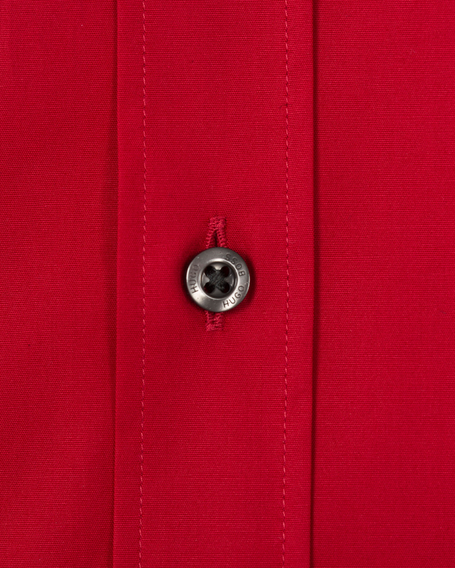 Herre | Skjorter | HUGO | Elisha Slim Fit Shirt Bright Red