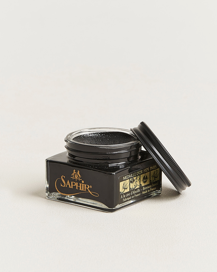 Herre | Skopleie | Saphir Medaille d'Or | Creme Pommadier 1925 75 ml Black