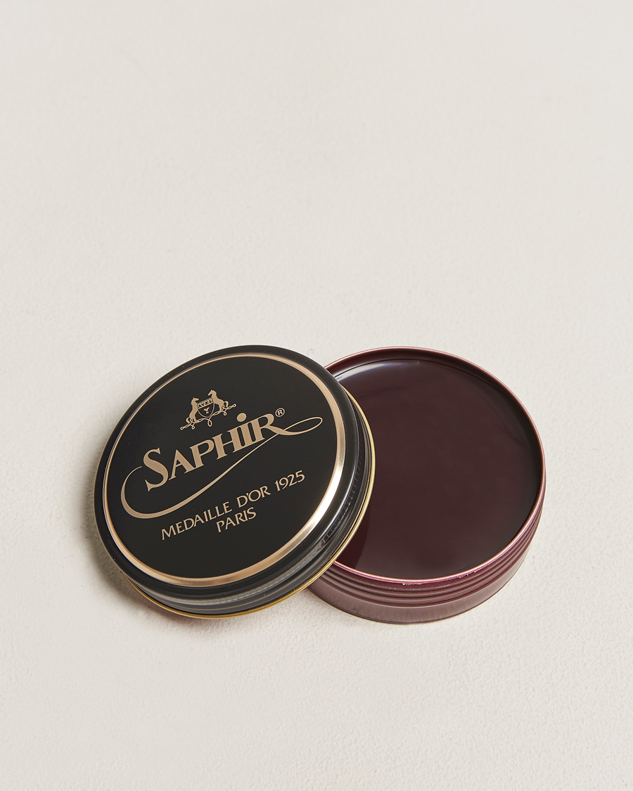 Herre | Skopleie | Saphir Medaille d'Or | Pate De Lux 50 ml Mahogany