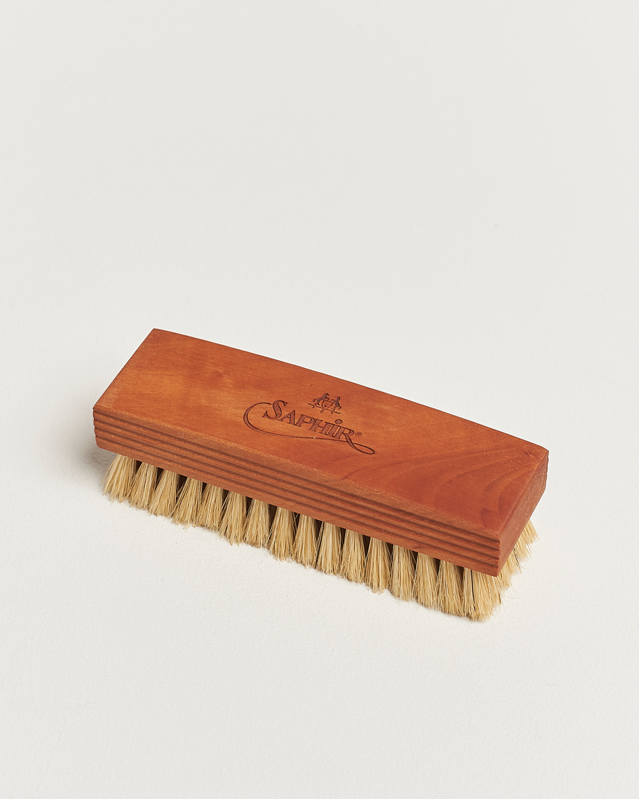 Herre | Skopleie | Saphir Medaille d'Or | Gloss/Cleaning Brush Large White