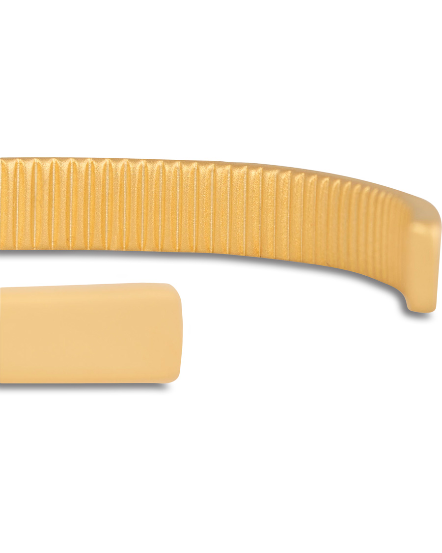 Herre | Skultuna The Bangle Bracelet Satin Gold | Skultuna | The Bangle Bracelet Satin Gold