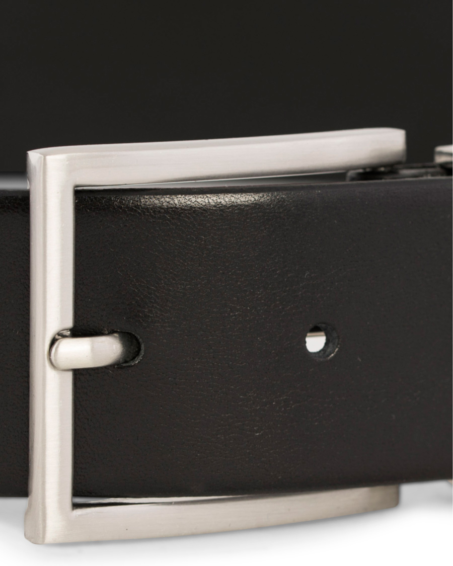 Herre | BOSS Buddy Leather Jeans Belt 4 cm Black 85 | BOSS BLACK | BOSS Buddy Leather Jeans Belt 4 cm Black 85