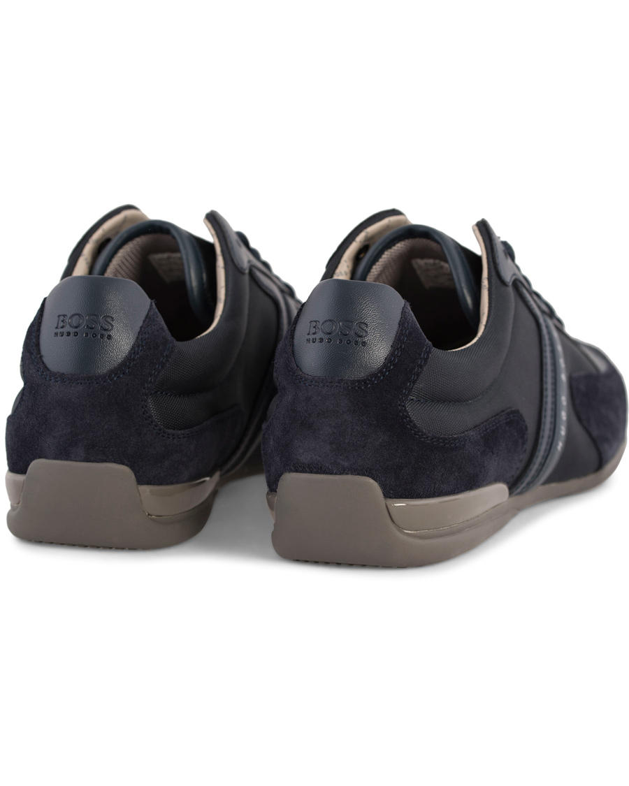 Herre | BOSS Athleisure Spacit Sneaker Navy | BOSS GREEN | BOSS Athleisure Spacit Sneaker Navy