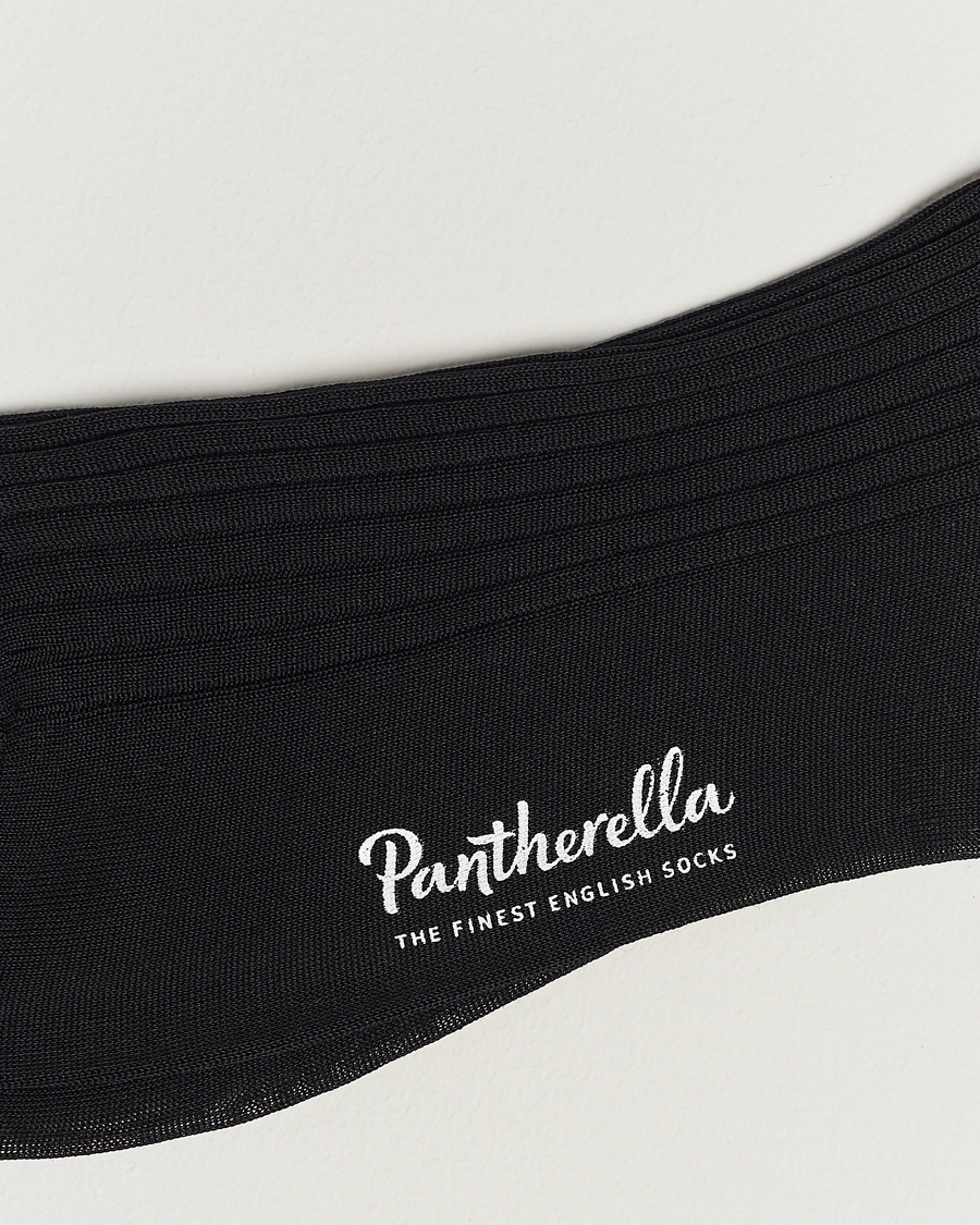 Herre | Undertøy | Pantherella | Vale Cotton Socks Black