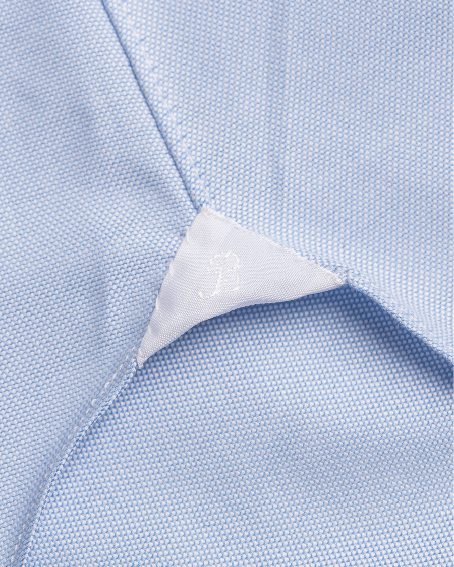 Herre | Skjorter | Barba Napoli | Slim Fit Button Down Oxford Shirt Blue