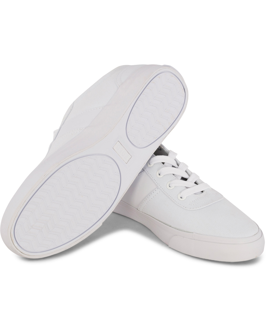 Herre | Polo Ralph Lauren Hanford Sneaker White Canvas | Polo Ralph Lauren | Hanford Sneaker White Canvas