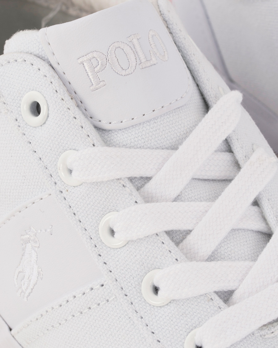 Herre | Polo Ralph Lauren Hanford Sneaker White Canvas | Polo Ralph Lauren | Hanford Sneaker White Canvas