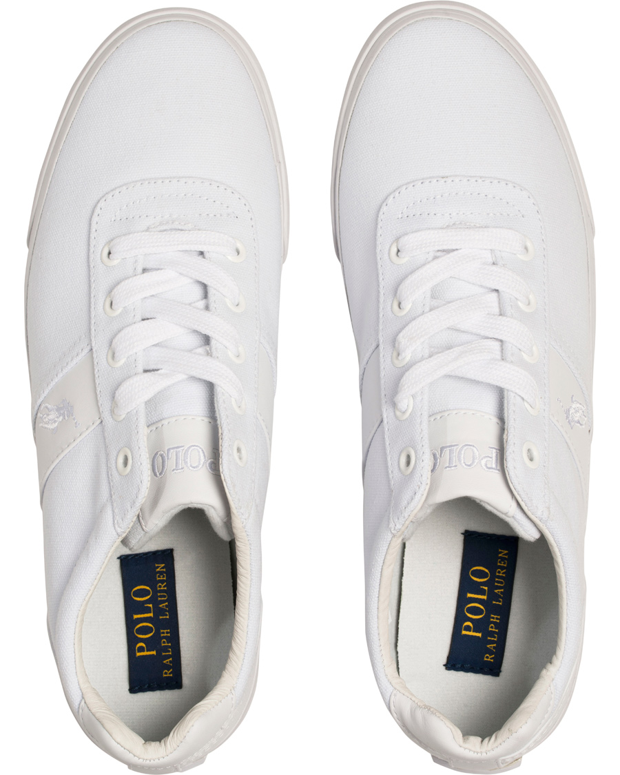 Herre | Polo Ralph Lauren Hanford Sneaker White Canvas | Polo Ralph Lauren | Hanford Sneaker White Canvas