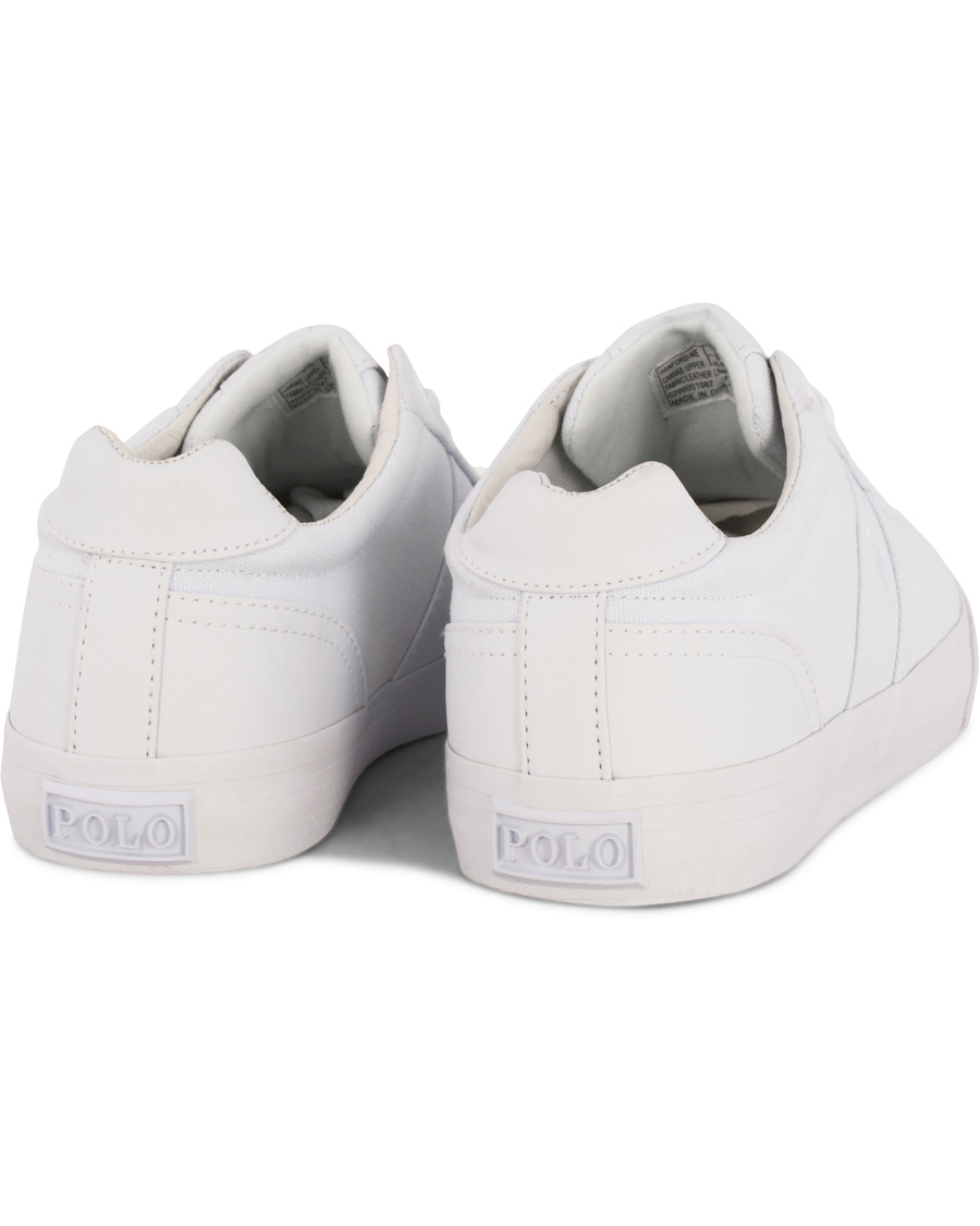 Herre | Polo Ralph Lauren Hanford Sneaker White Canvas | Polo Ralph Lauren | Hanford Sneaker White Canvas