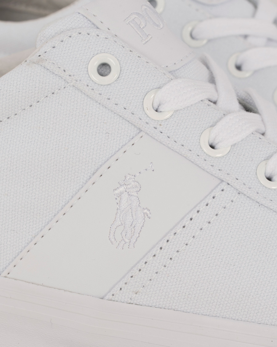 Herre | Polo Ralph Lauren Hanford Sneaker White Canvas | Polo Ralph Lauren | Hanford Sneaker White Canvas