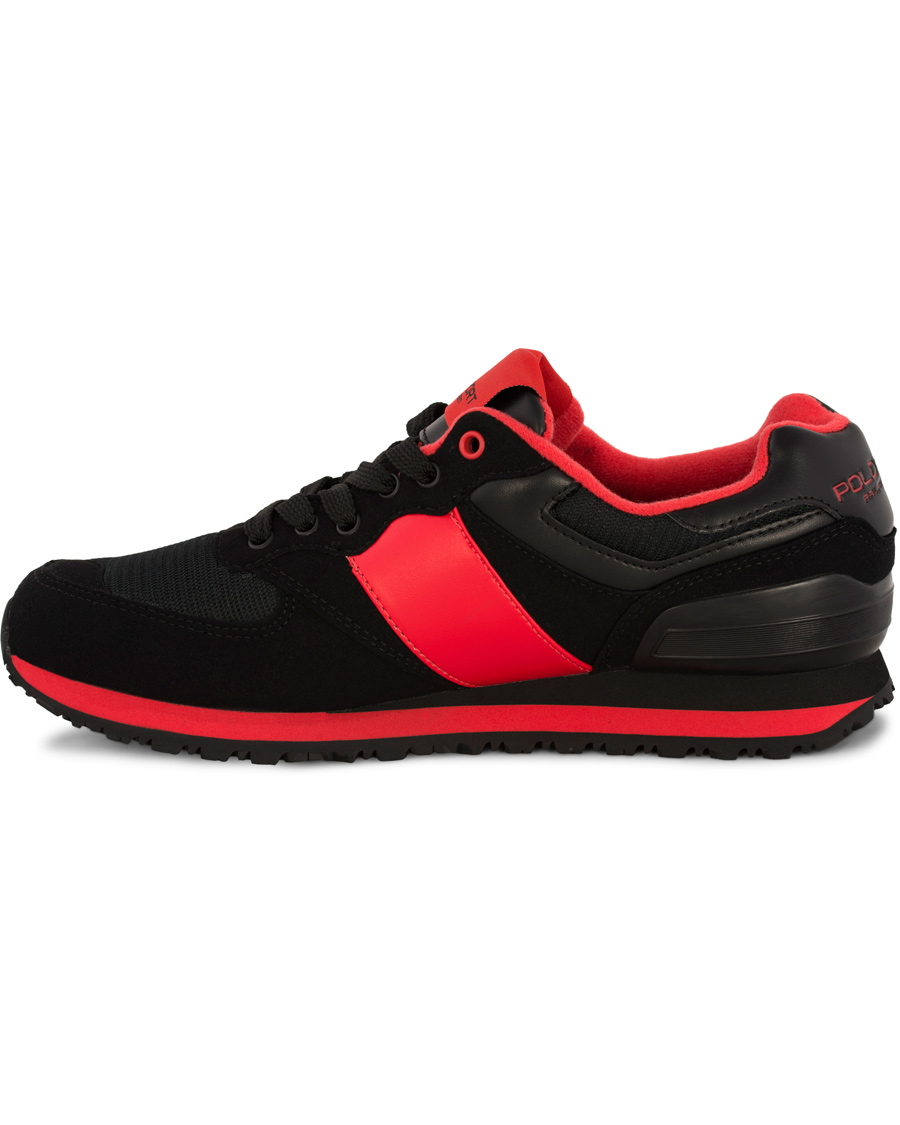 Herre | Polo Sport Ralph Lauren Slaton Pony Running Sneaker Red/Black | Polo Sport Ralph Lauren | Slaton Pony Running Sneaker Red/Black