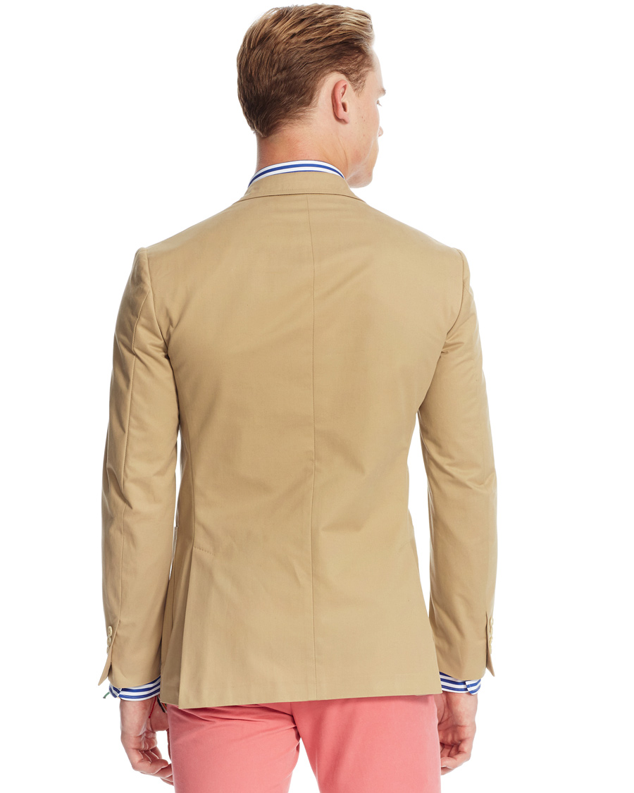 Herre | Dressjakker | Polo Ralph Lauren | Clothing Connery Cotton Jacket Tan