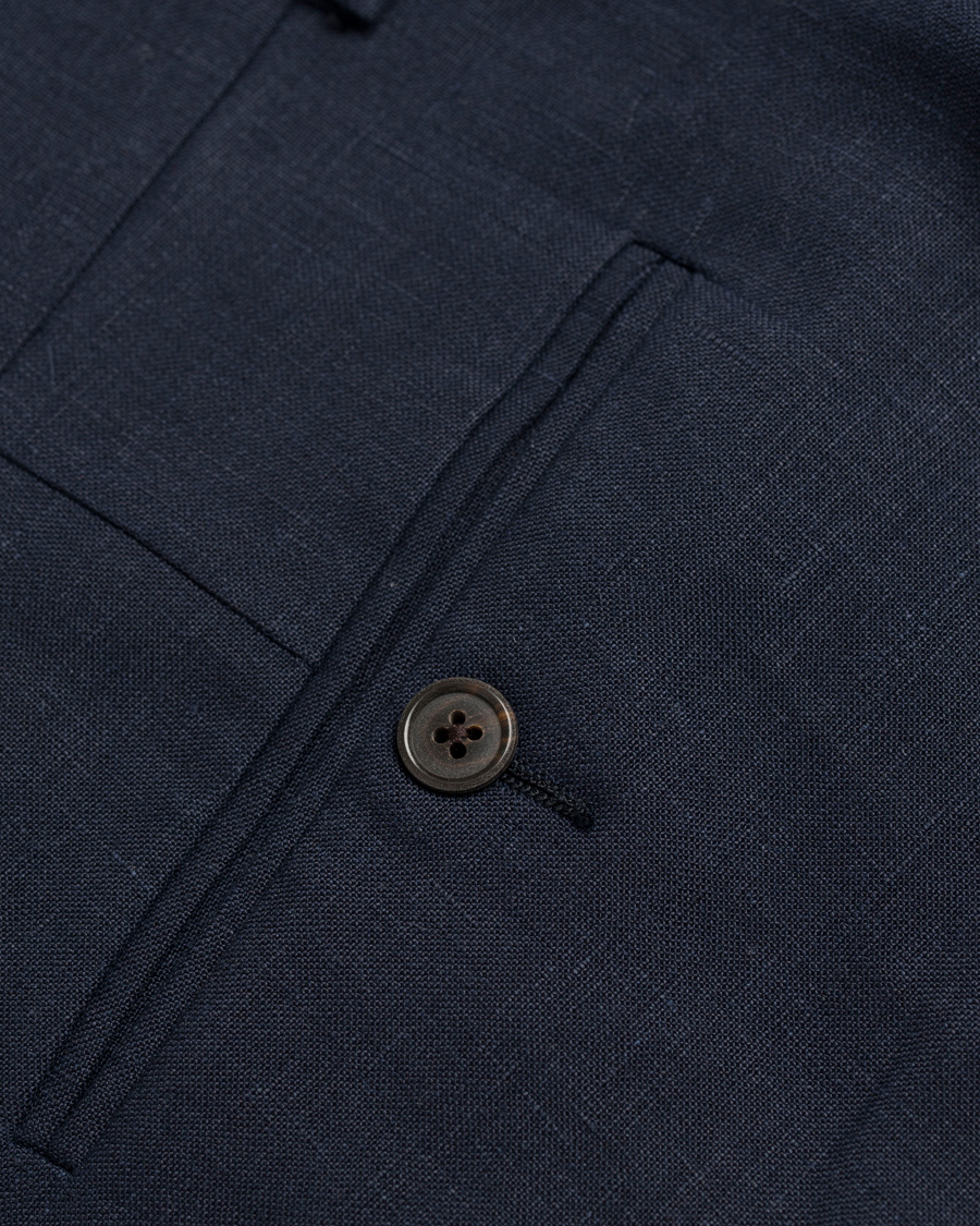 Herre | Bukser | Polo Ralph Lauren | Clothing Linen Trousers Navy