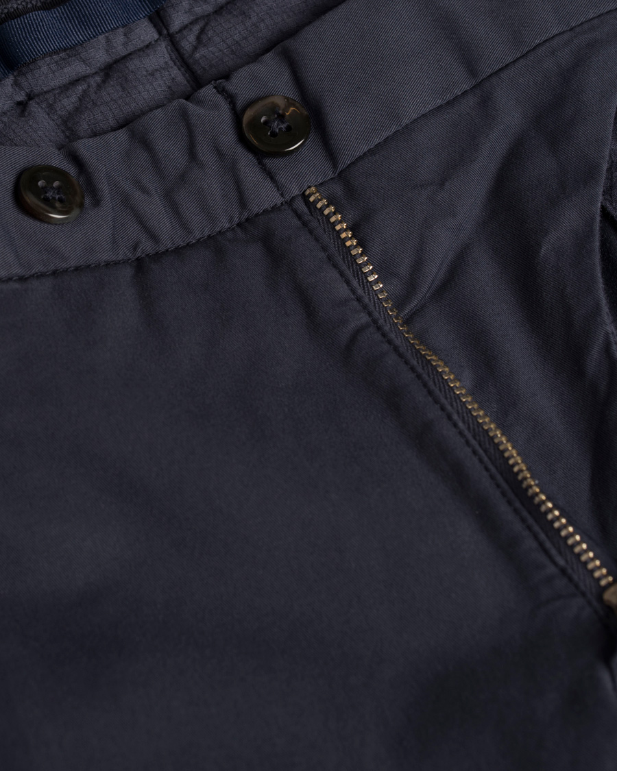 Herre | Bukser | Incotex | Slim Fit Stretch Chinos Navy