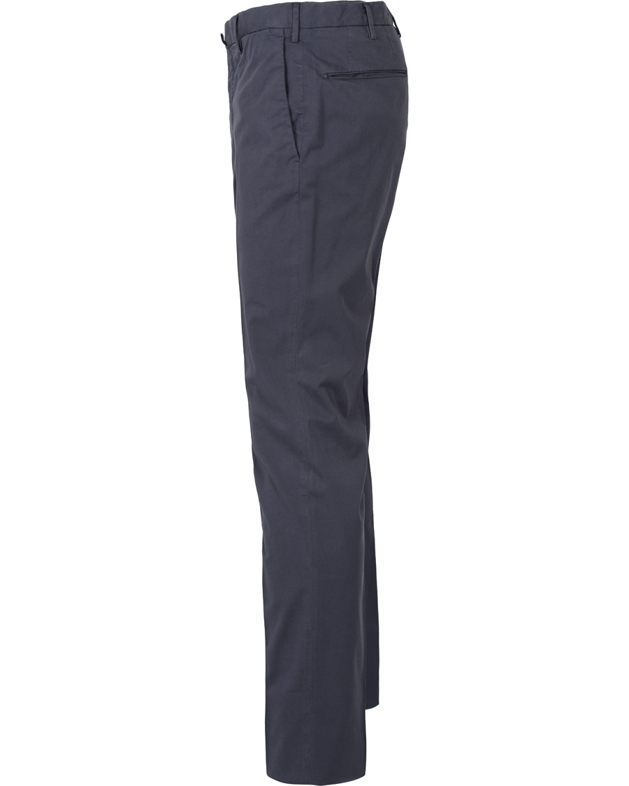 Herre | Bukser | Incotex | Slim Fit Stretch Chinos Navy