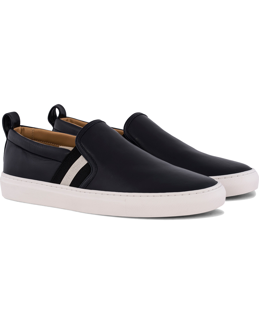 Herre | Bally Herald Slip-On Sneaker Blue Navy Calf | Bally | Herald Slip-On Sneaker Blue Navy Calf