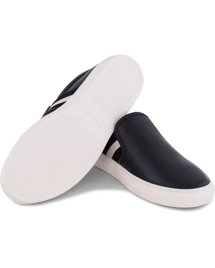 Herre | Bally Herald Slip-On Sneaker Blue Navy Calf | Bally | Herald Slip-On Sneaker Blue Navy Calf