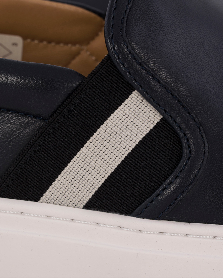 Herre | Bally Herald Slip-On Sneaker Blue Navy Calf | Bally | Herald Slip-On Sneaker Blue Navy Calf