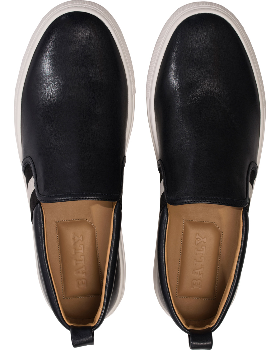 Herre | Bally Herald Slip-On Sneaker Blue Navy Calf | Bally | Herald Slip-On Sneaker Blue Navy Calf