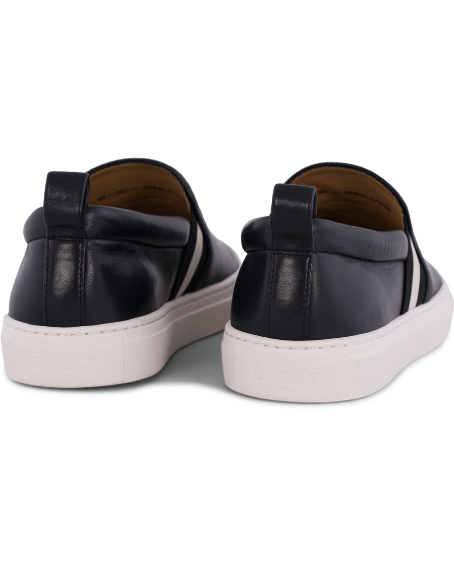 Herre | Bally Herald Slip-On Sneaker Blue Navy Calf | Bally | Herald Slip-On Sneaker Blue Navy Calf