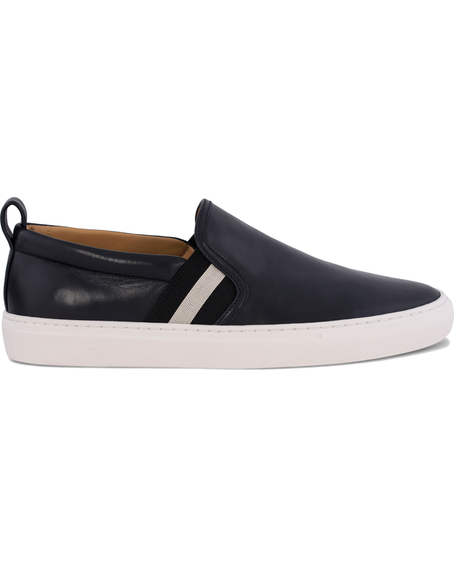 Herre | Bally Herald Slip-On Sneaker Blue Navy Calf | Bally | Herald Slip-On Sneaker Blue Navy Calf