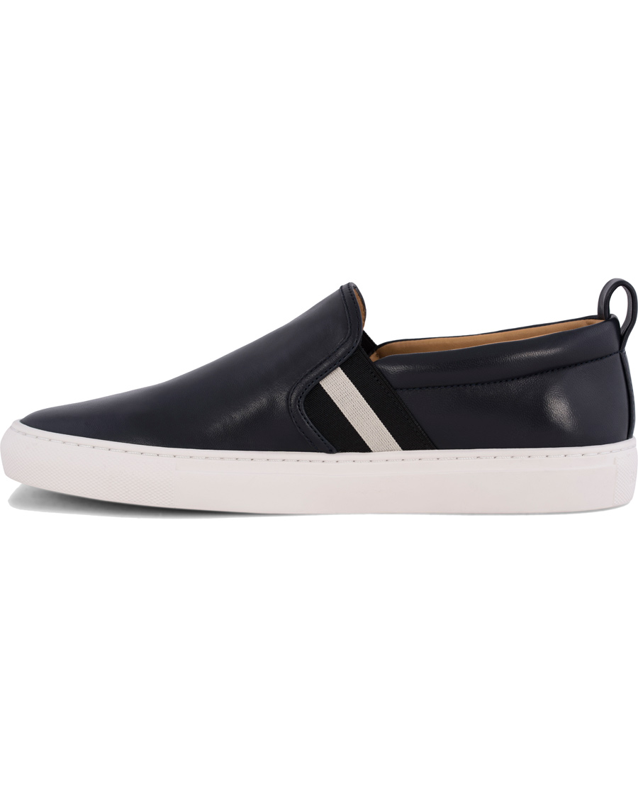 Herre | Bally Herald Slip-On Sneaker Blue Navy Calf | Bally | Herald Slip-On Sneaker Blue Navy Calf