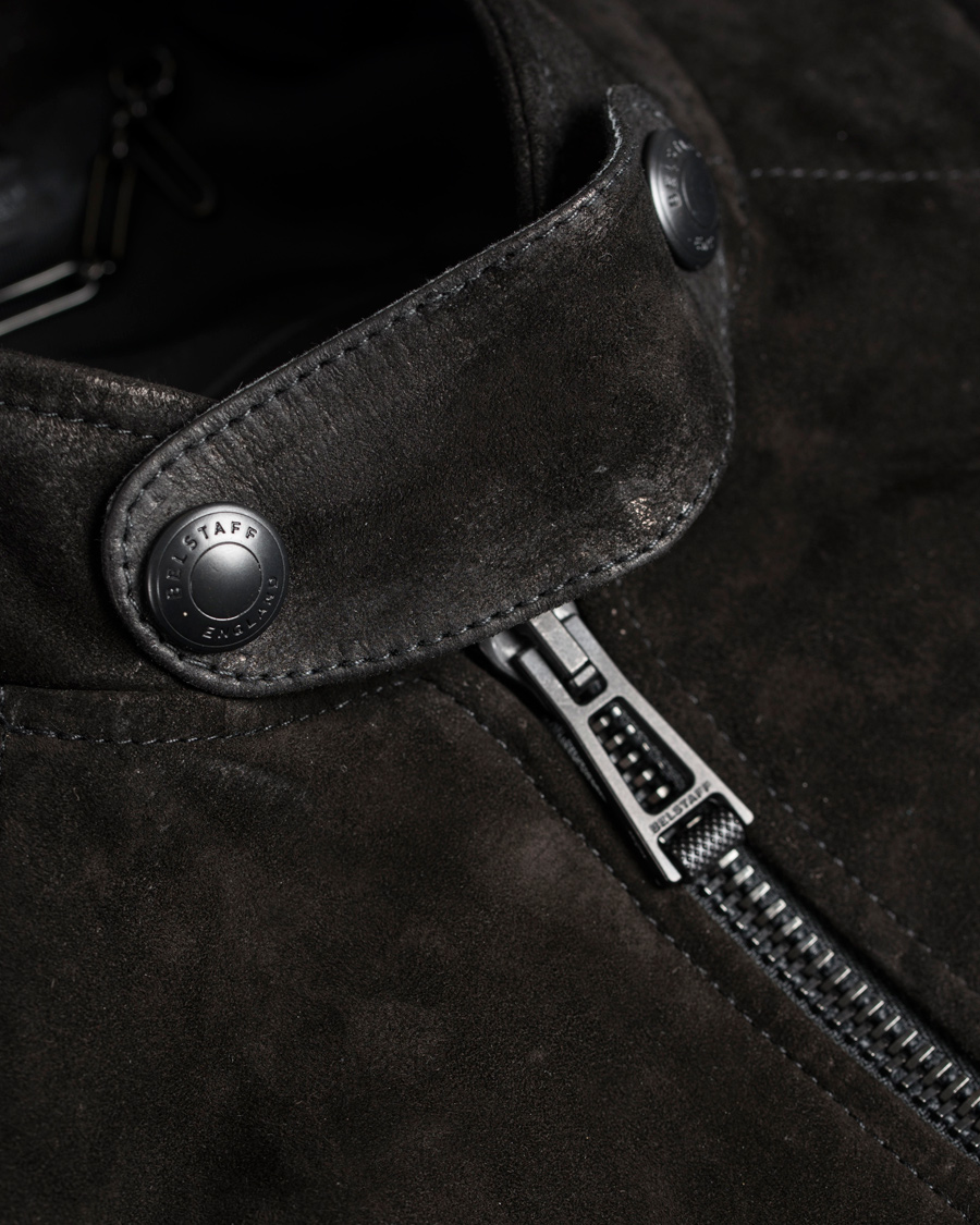 Herre | Jakker | Belstaff | Leamington Suede Jacket Black
