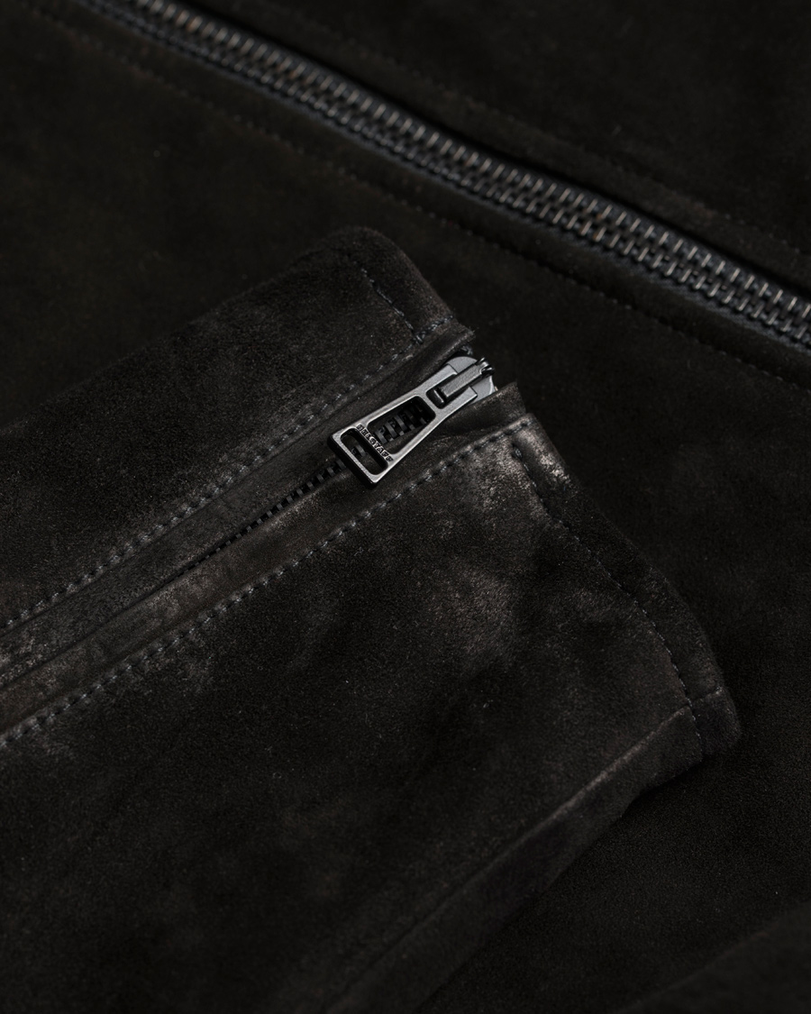 Herre | Jakker | Belstaff | Leamington Suede Jacket Black