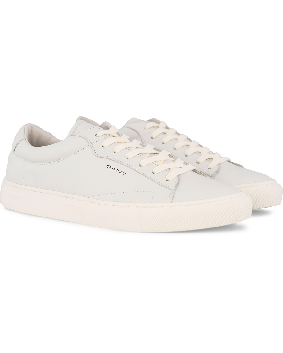 GANT Bryant Leather Sneaker White hos CareOfCarl.no