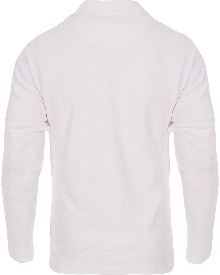 Herre | Gensere | Orlebar Brown | Archie Long Sleeve Polo White